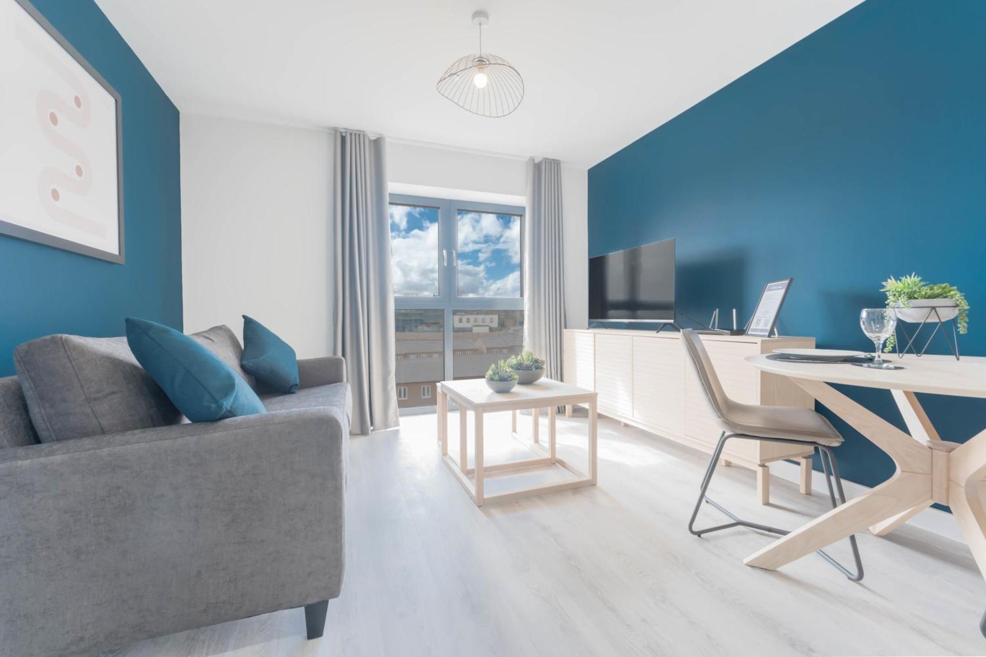 Stayzeni, Hardwick House Derby Bright 1 Bed Flat エクステリア 写真